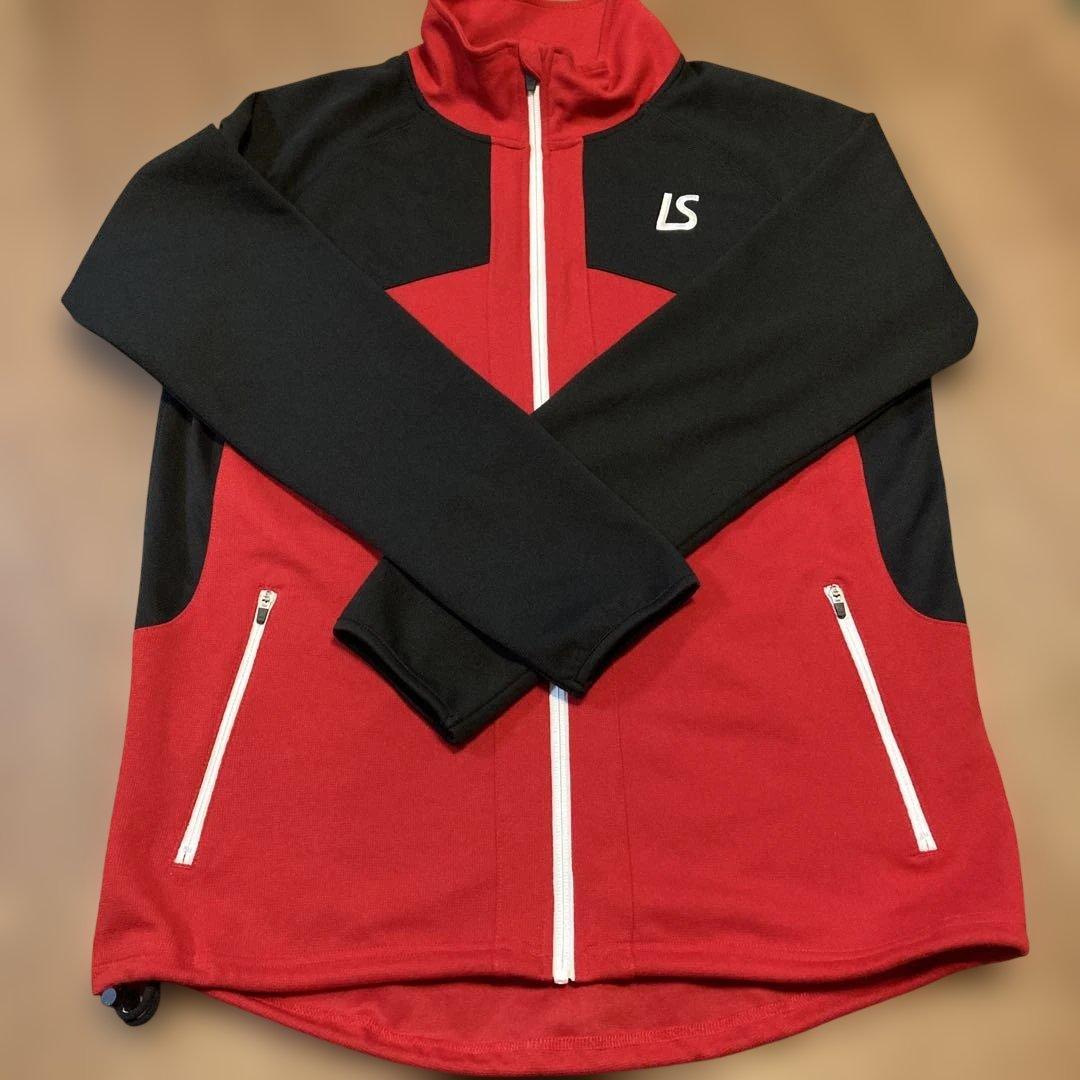 LS フルジップジャージ Mサイズ 赤黒　LUZeSOMBRA 未使用