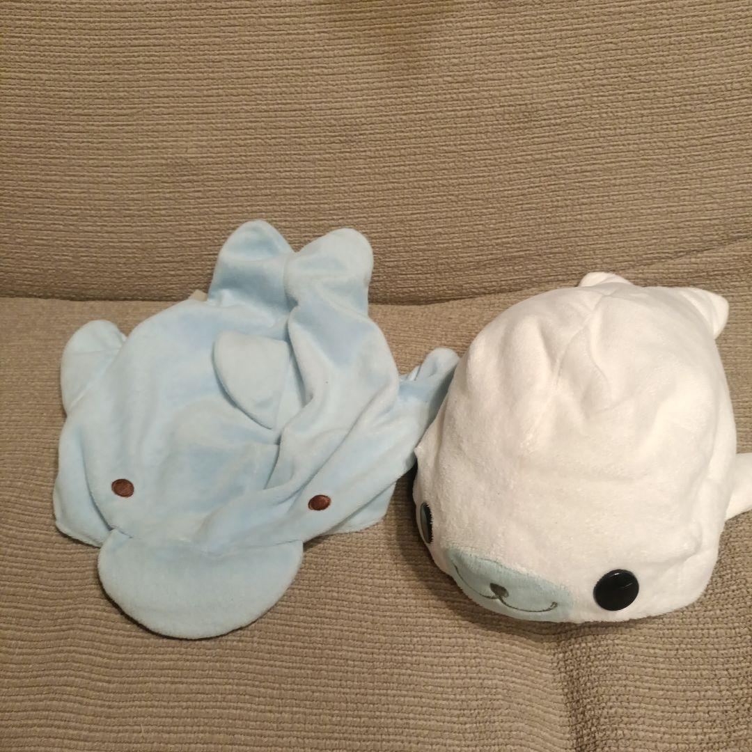 まめゴマ　当時物　ぬいぐるみ　着ぐるみ　いるか