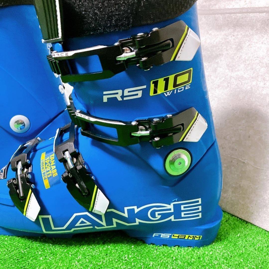 LANGE RS110 WIDE スキーブーツ 25-25.5cm ハード 美品