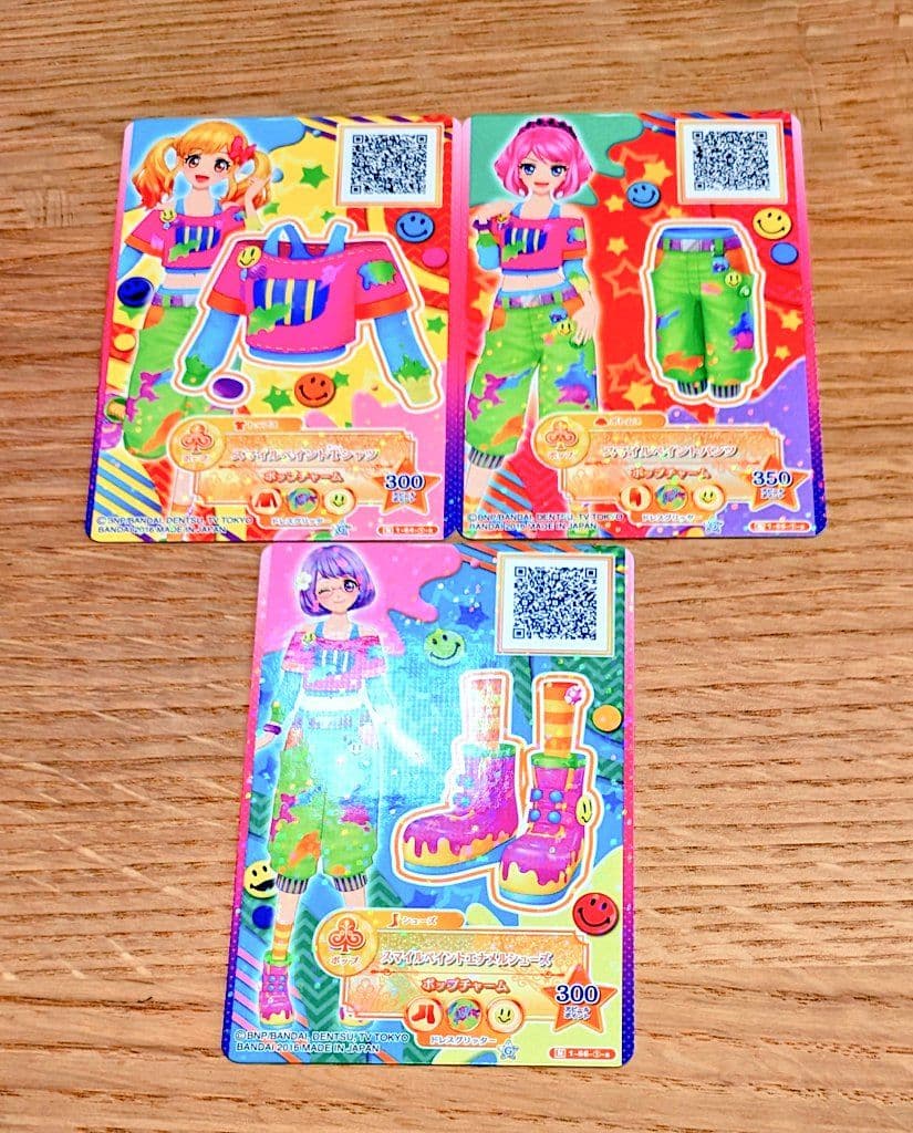 アイカツ　スマイルペイントコーデ　ベストセレクションパック限定