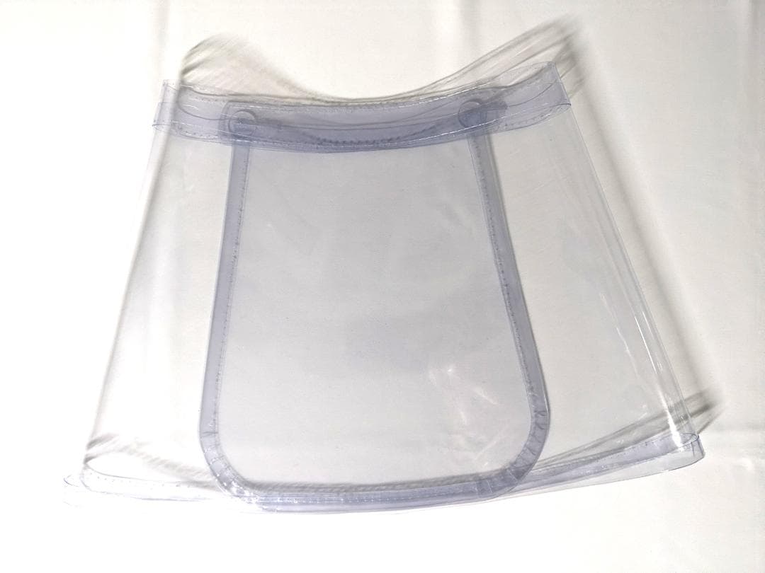 櫻 ビニール巻きスコート 透明 丈28.5 2508