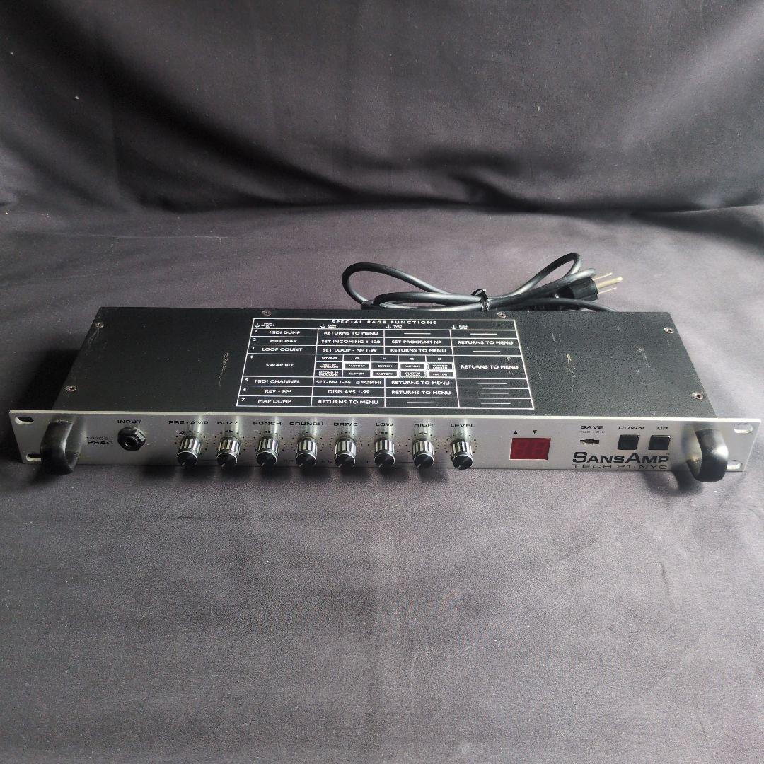 ギター TECH 21 SansAmp PSA-1
