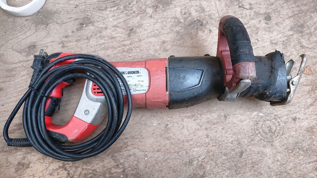 BLACK&DECKER 90mm レシプロソー HPS9500 TYPE1