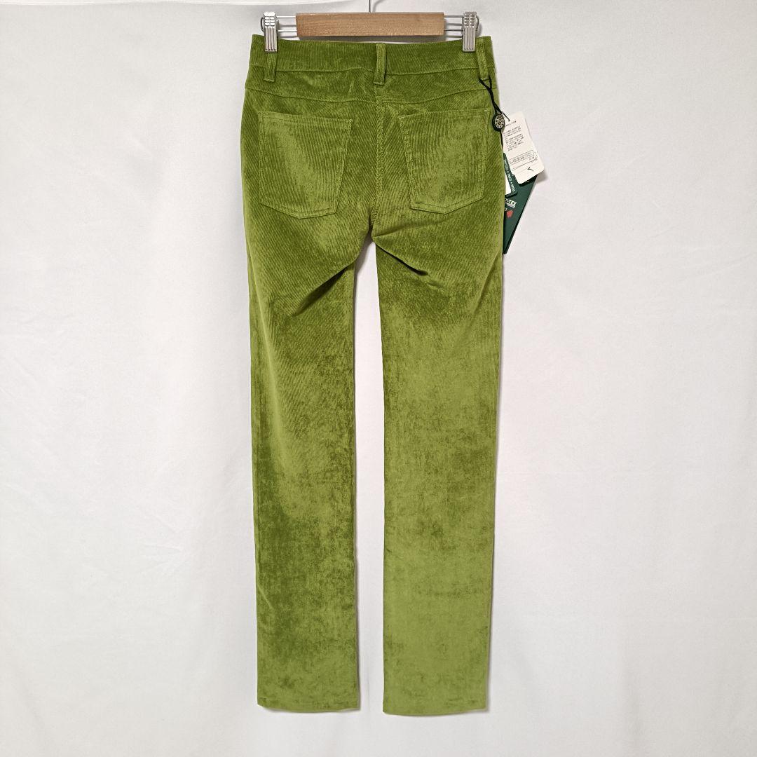 ​美品 CHERVO シェルボ ゴルフパンツ コーデュロイ レディース 38 緑