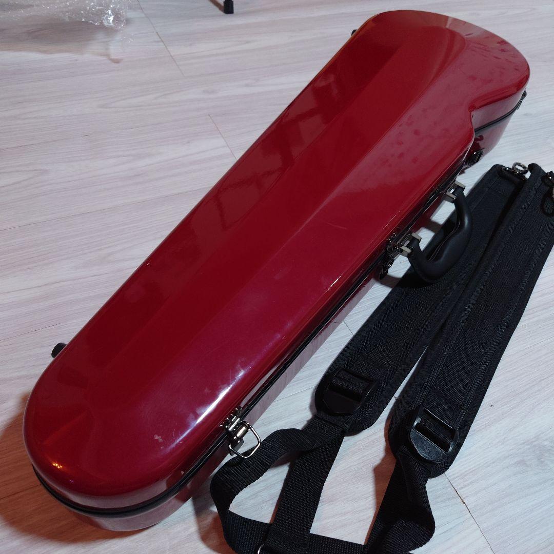 J.W.Eastman イーストマン バイオリン ケース レッド 4/4サイズ