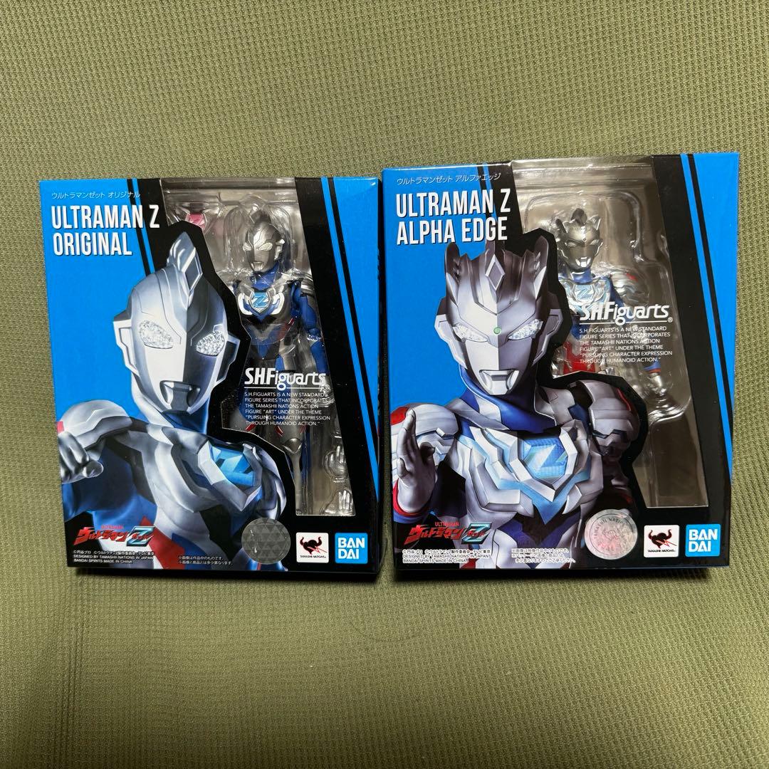S.H.フィギュアーツウルトラマンゼットオリジナル アルファエッジ2体セット