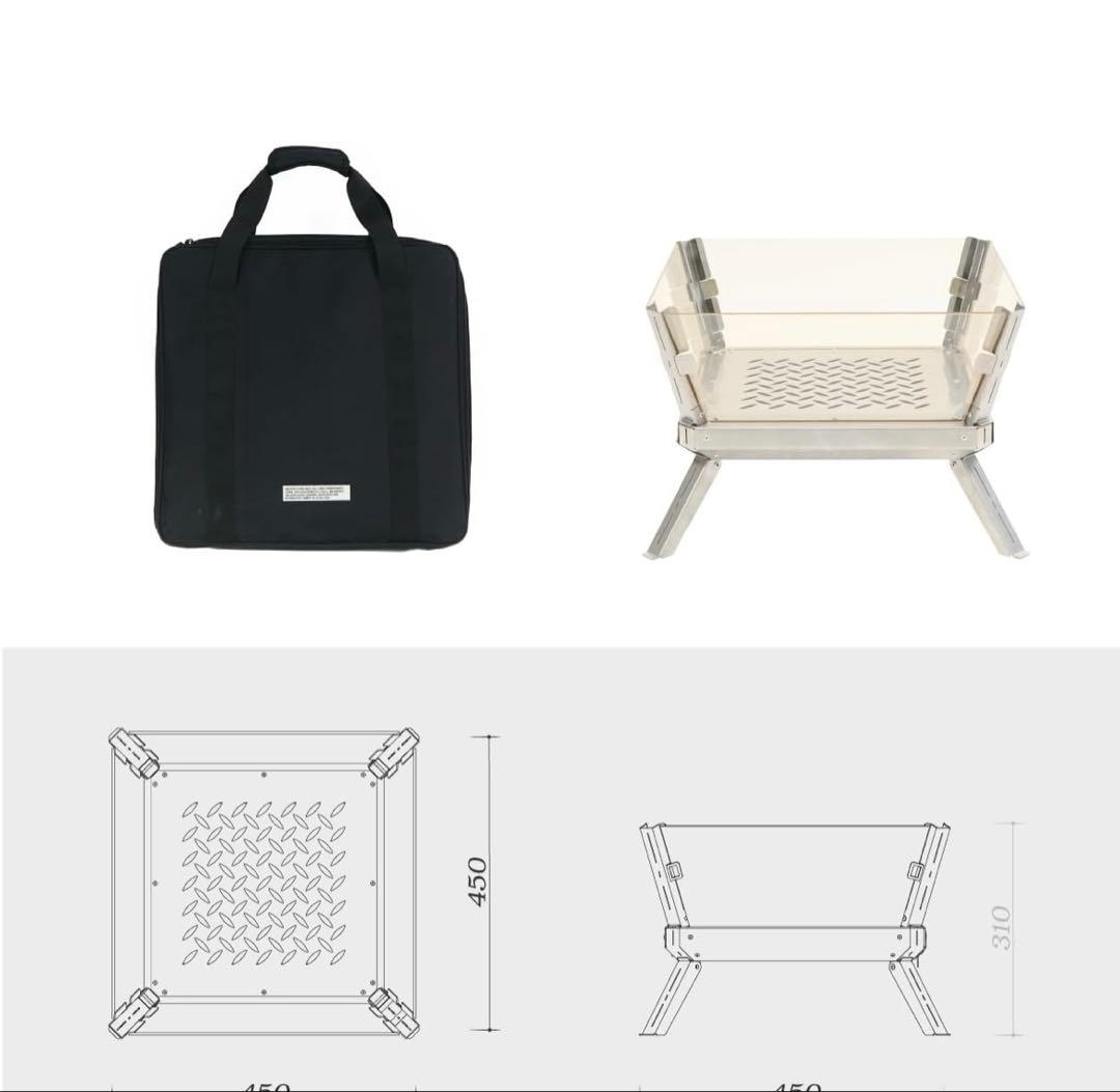 CAMVIL（ケムビル） HAEPAARY クラゲ焚き火台　新品未使用