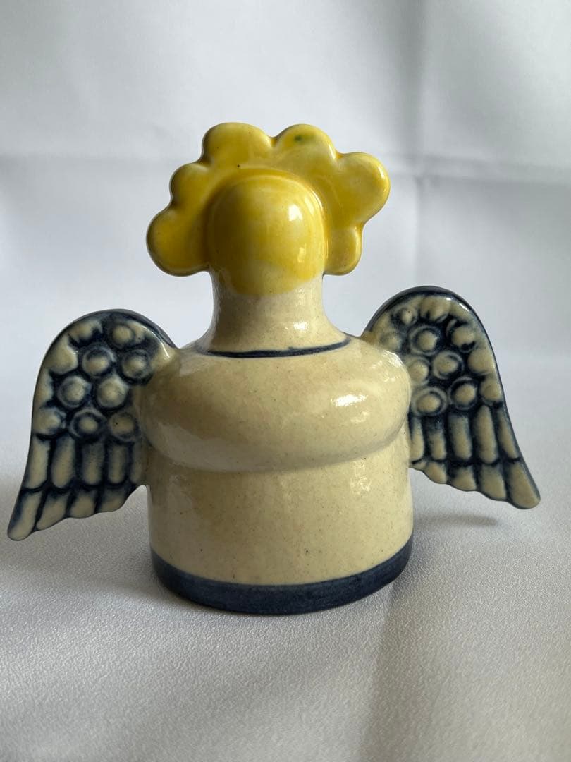 希少  リサラーソン 天使 キャンドルホルダー Anglajusstake