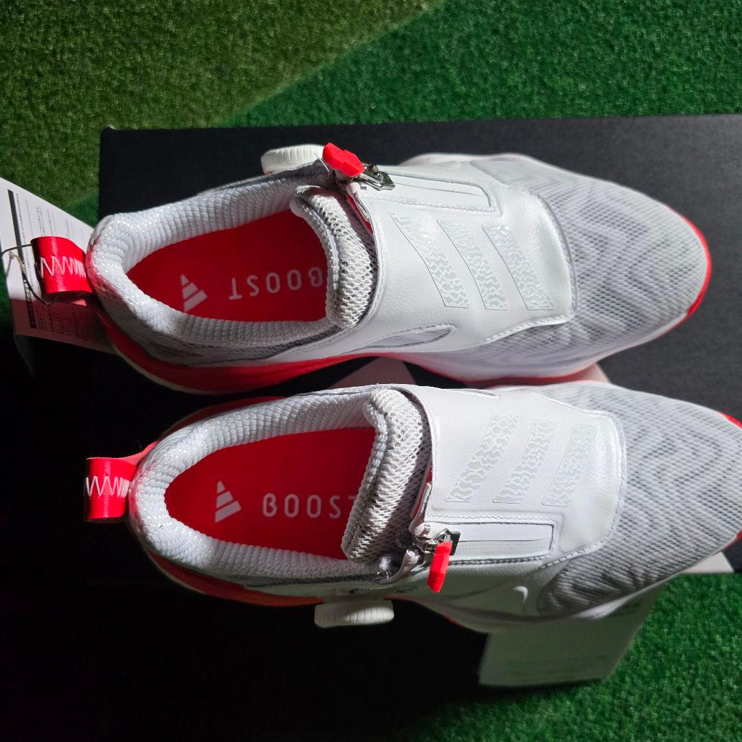 2025モデル 新品アディダスコードカオス25　ボア　ゴルフシューズ 23.5