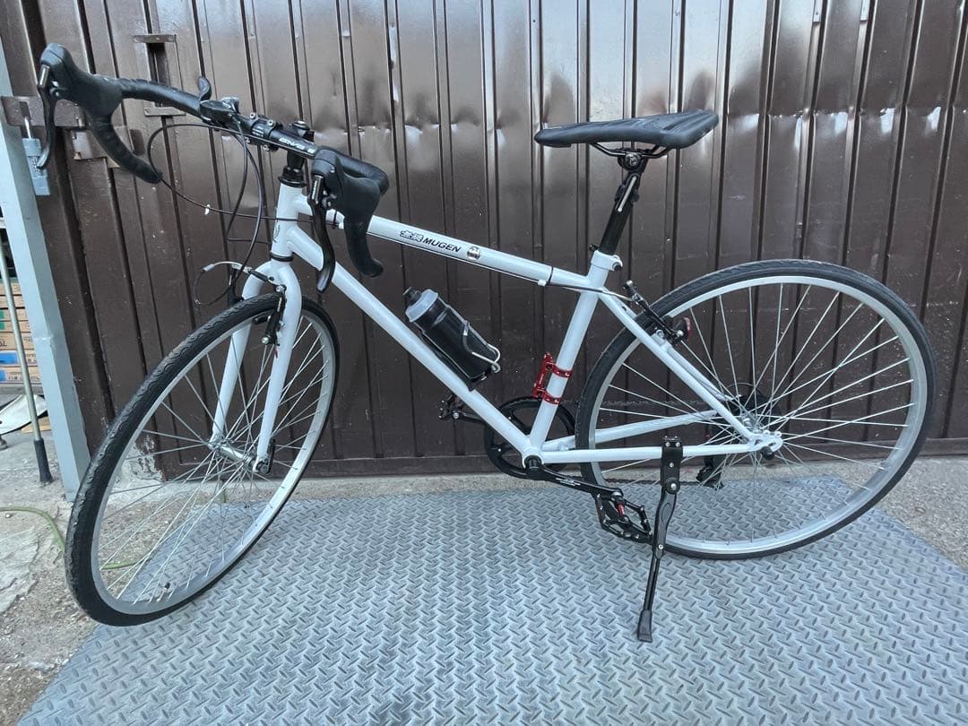 【大阪市引き取り限定】MUGEN シティサイクル ホワイト中古