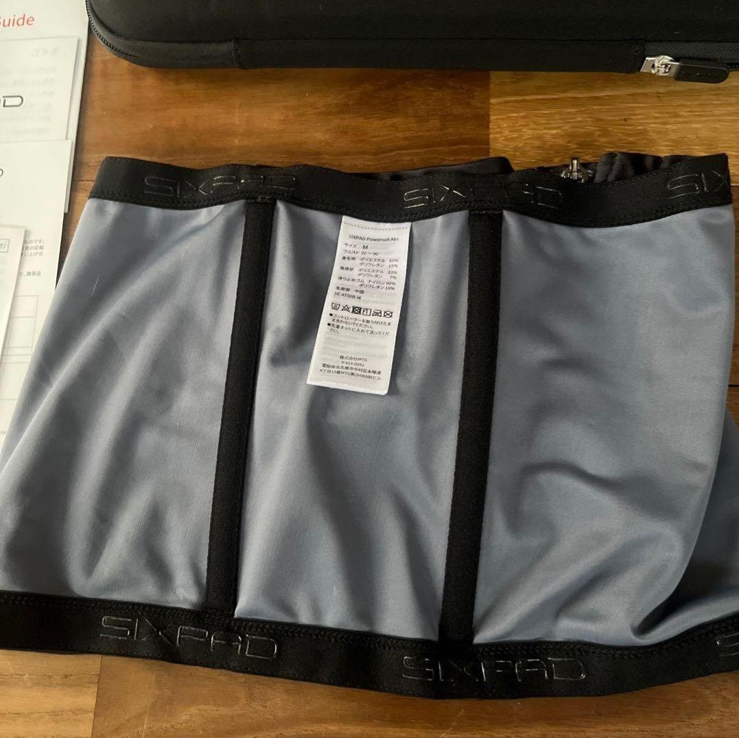最終値下げ ほぼ未使用 シックスパッド パワースーツ アブズ
