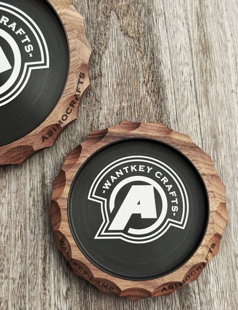 aw tray 90 wantkey camp アシモクラフツ　2枚セット