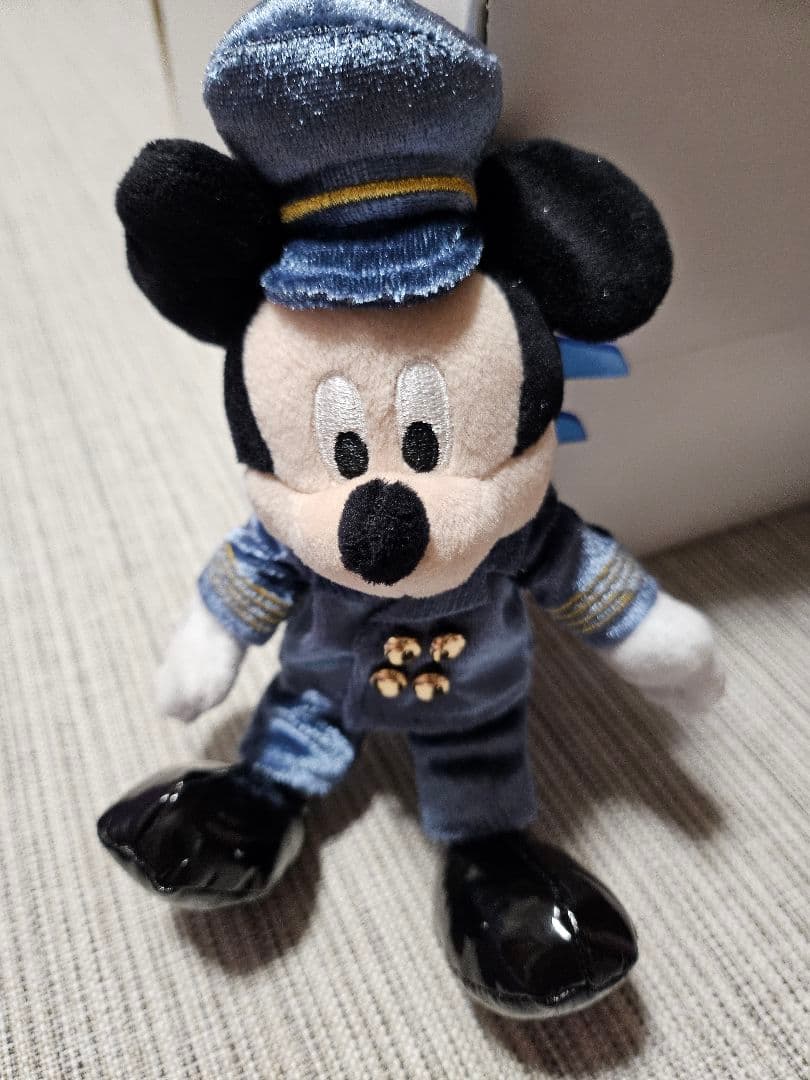 フラッグシップ　羽田空港限定　ミッキー　ミニー　ぬいぐるみキーホルダー