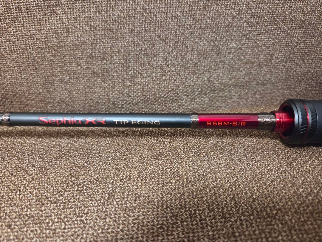 【美品】シマノ　22セフィアXR　S68M-S/R　ティップエギング