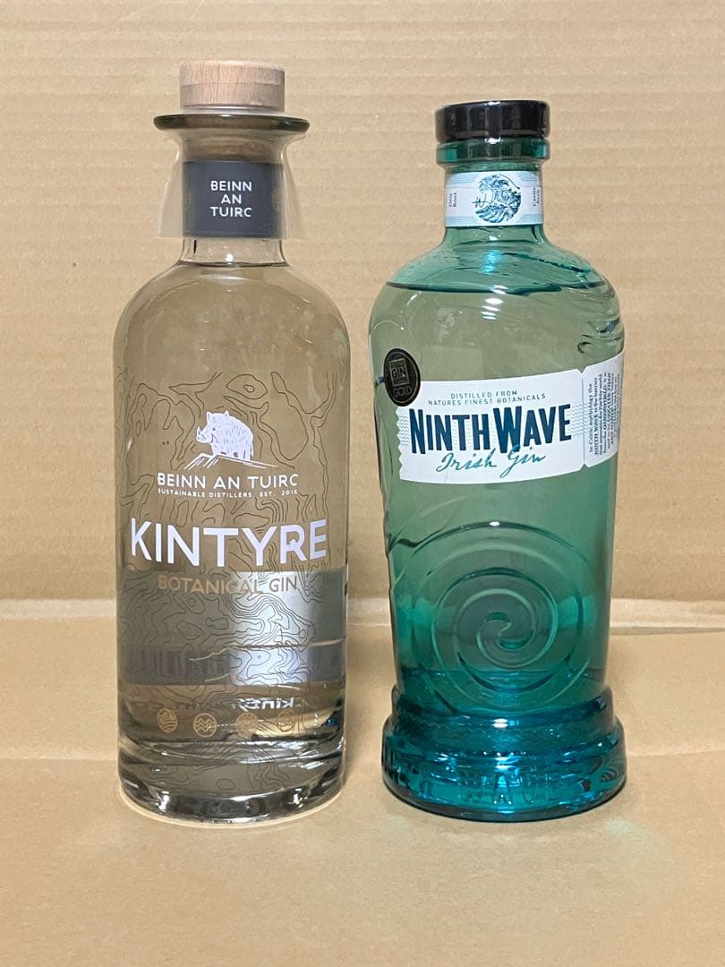 ★【希少】キンタイア ナインスウェーブ ジン 2本セット GIN スピリッツ