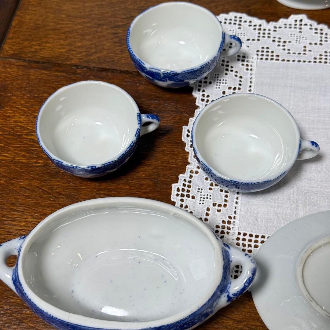 ブルーウィロー　ミニチュアティーセット