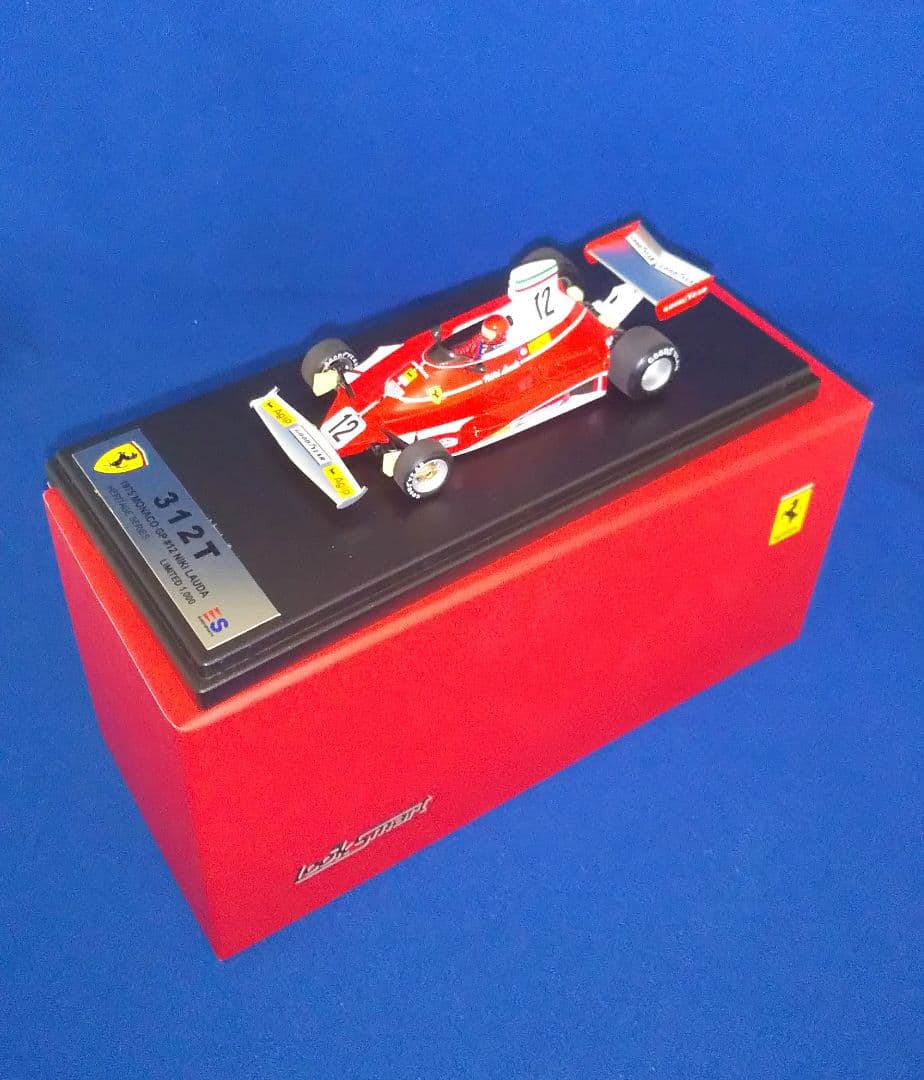 ルックスマート フェラーリ312T ニキ・ラウダ 1975年 モナコGP優勝車
