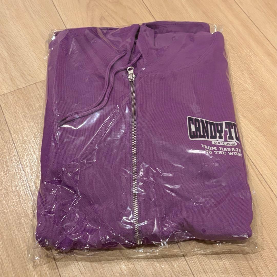 Candy tune OSHI API Zip-up hoodie 宮野