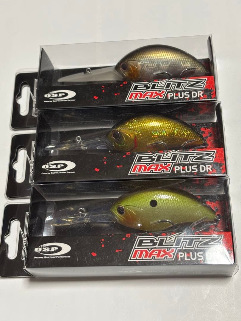 OSP ルアー セット ブリッツマックスプラス DR マットシャッド