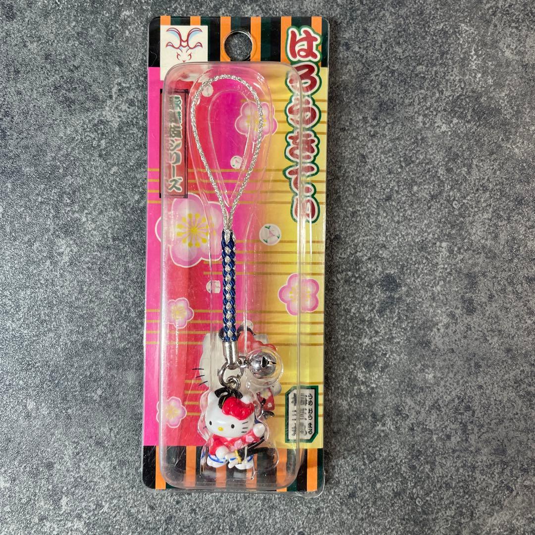 【未使用未開封】歌舞伎　ご当地ハローキティ　根付8個セット　国宝