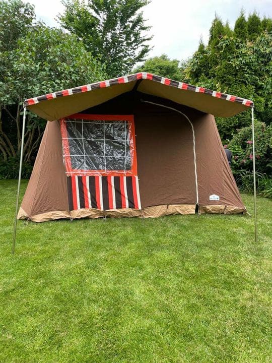 【値下可】POUCH ビンテージテント 鉄骨テント