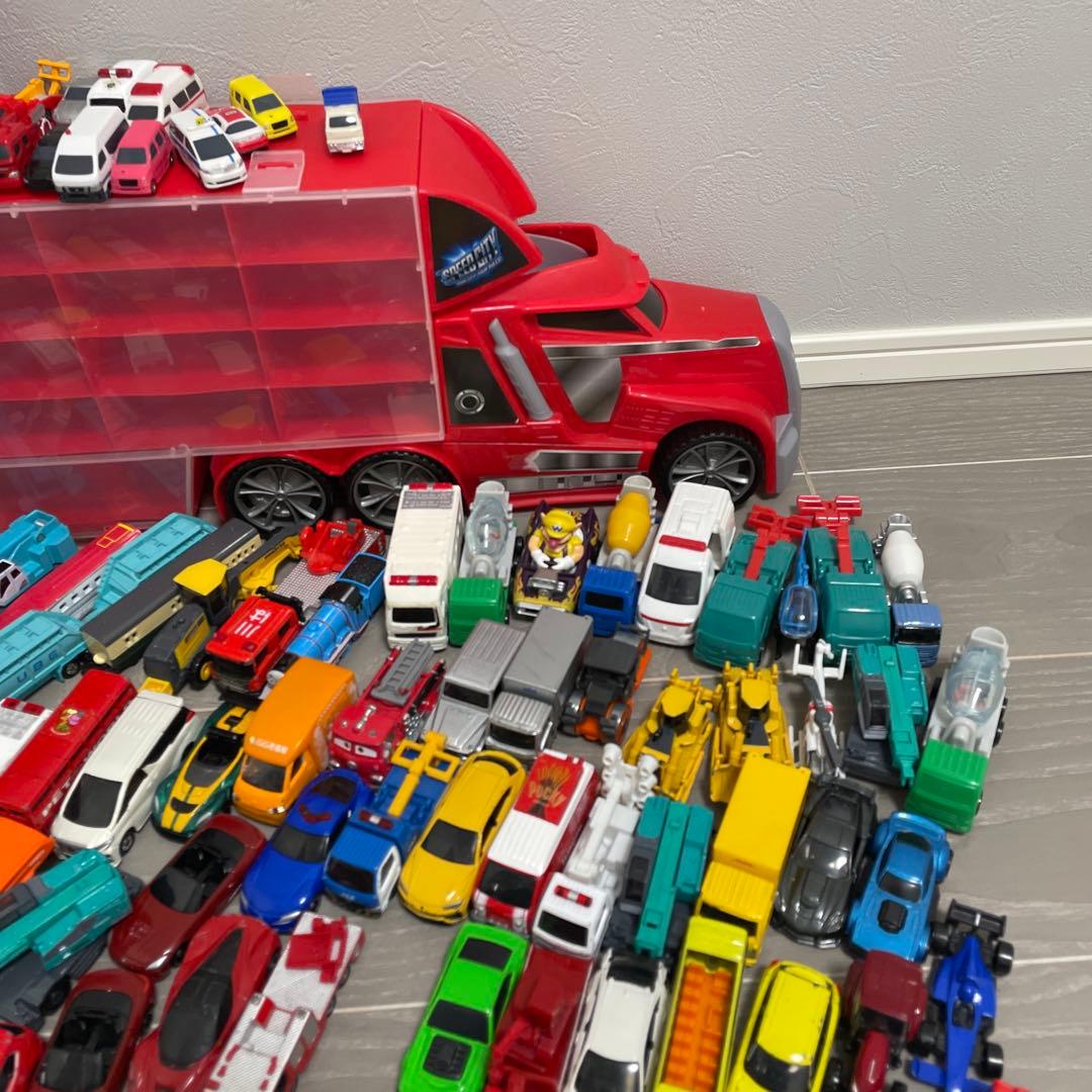 トミカ ミニカー まとめ売り 約200台以上　高速道路　消防署　キャラクター