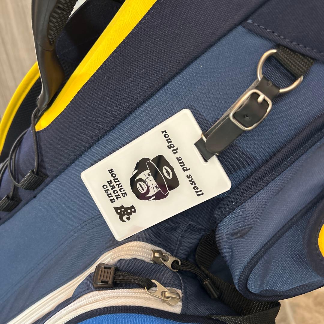 rough&swell キャディバッグ ネイビー カートバッグセット