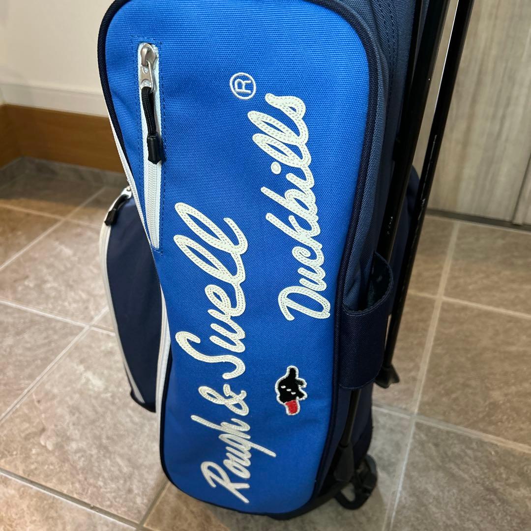 rough&swell キャディバッグ ネイビー カートバッグセット