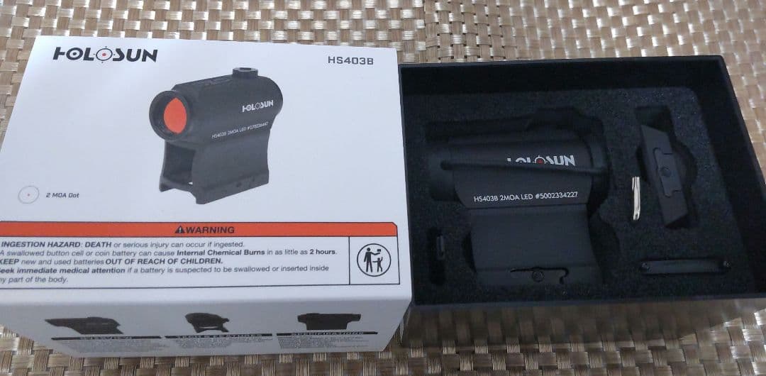 HOLOSUN HS403B ドットサイト