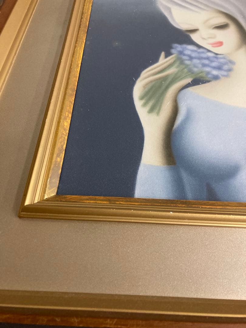 東郷青蘭　久下塚青蘭　絵画　F8号