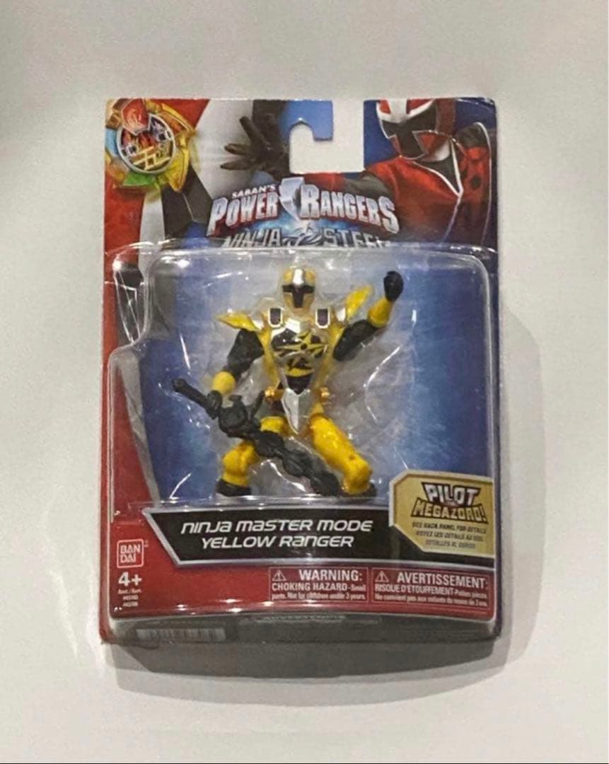 パワーレンジャー・ニンジャスティール ニンジャマスターモードイエローレンジャー