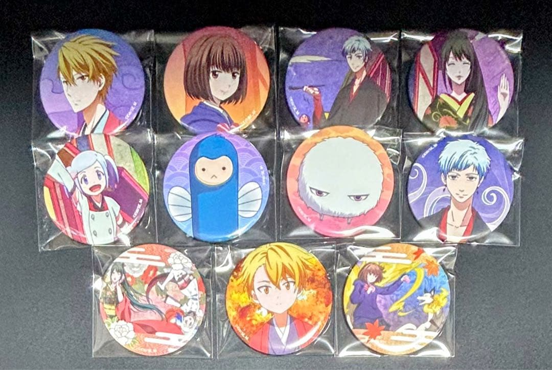 不機嫌なモノノケ庵 缶バッジ 缶バッジ+ 11種 シークレット