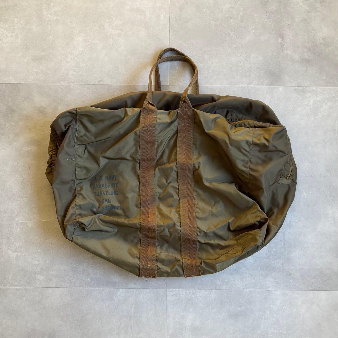 50s 古着 U.S.NAVY パラシュート キット バッグ vintage
