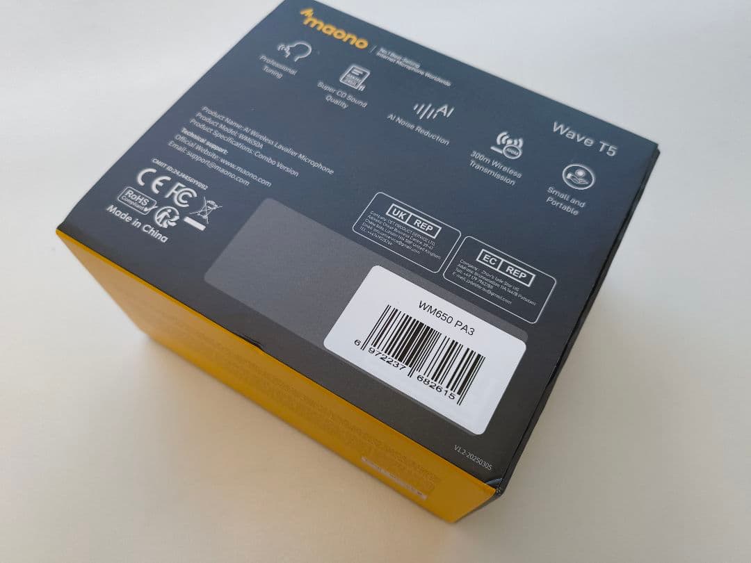 MAONO WAVE T5 定価21000円 ワイヤレスマイク