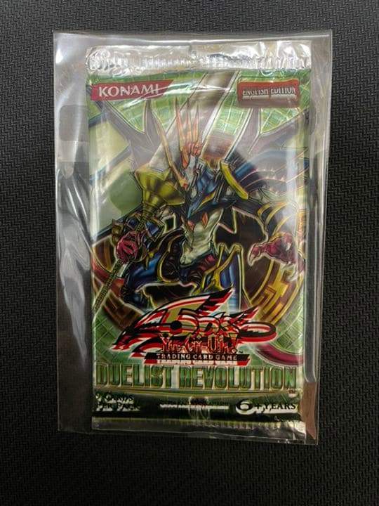 DUELIST REVOLUTION 2重印刷ズレ　英語版　パック　遊戯王