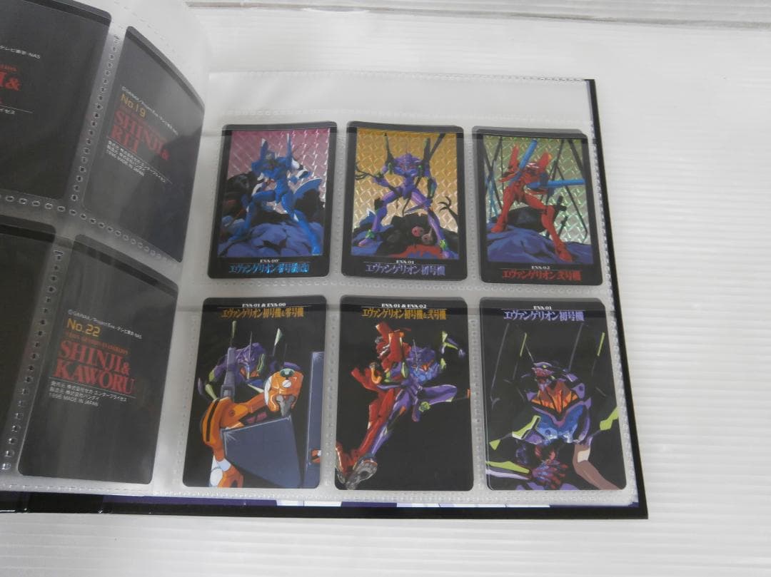 ヴァンゲリオン カードダス 108種フルコンプ+1枚＋ファイル 109枚セット