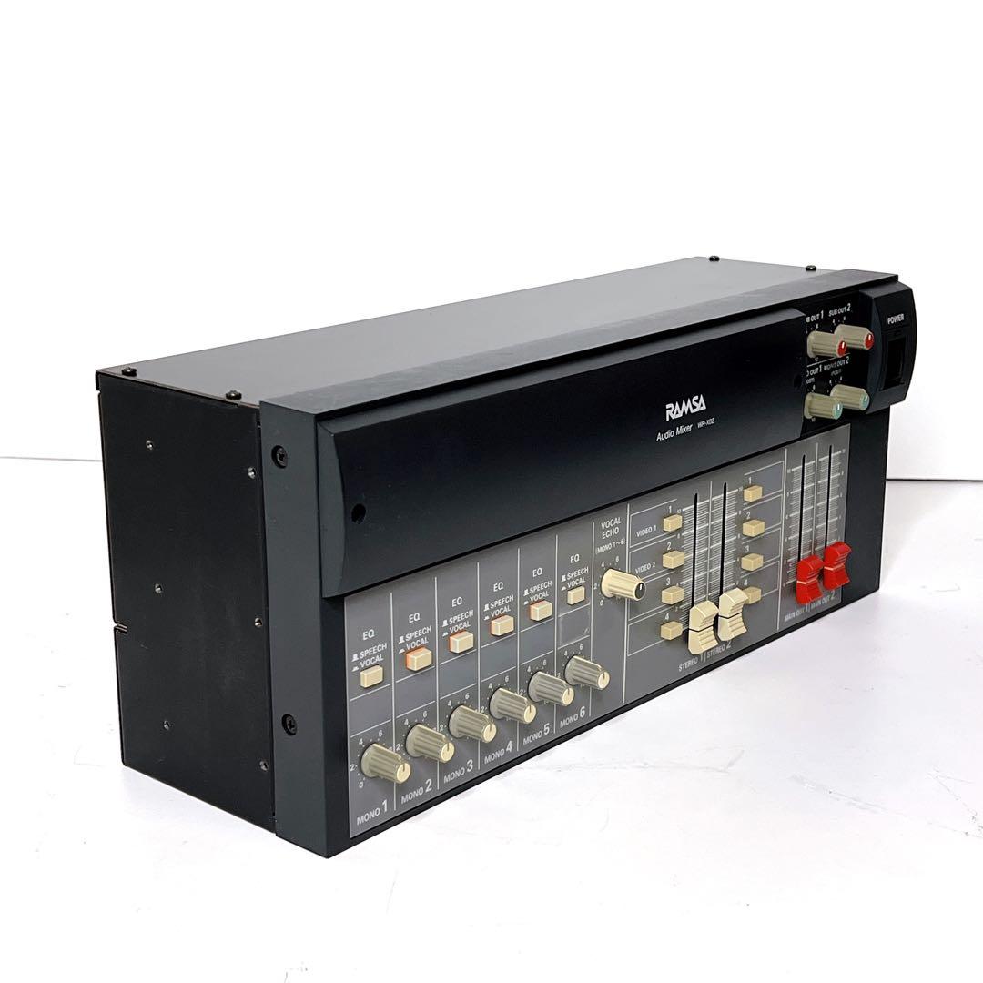 【良品・動作品】 Panasonic RAMSA WR-X02 ミキサー　廃盤