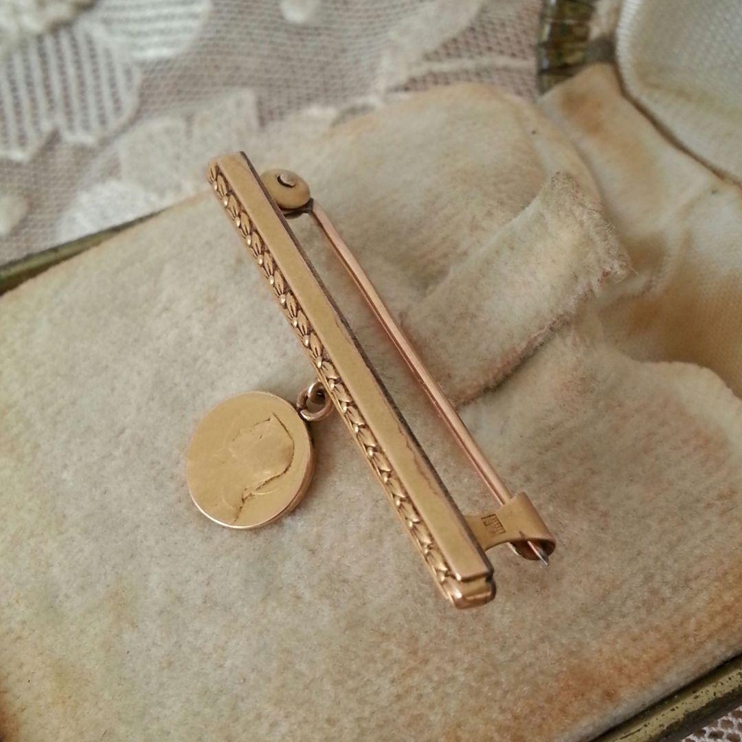 BEBE ピン FIX フランス アンティーク ベベピン ドール