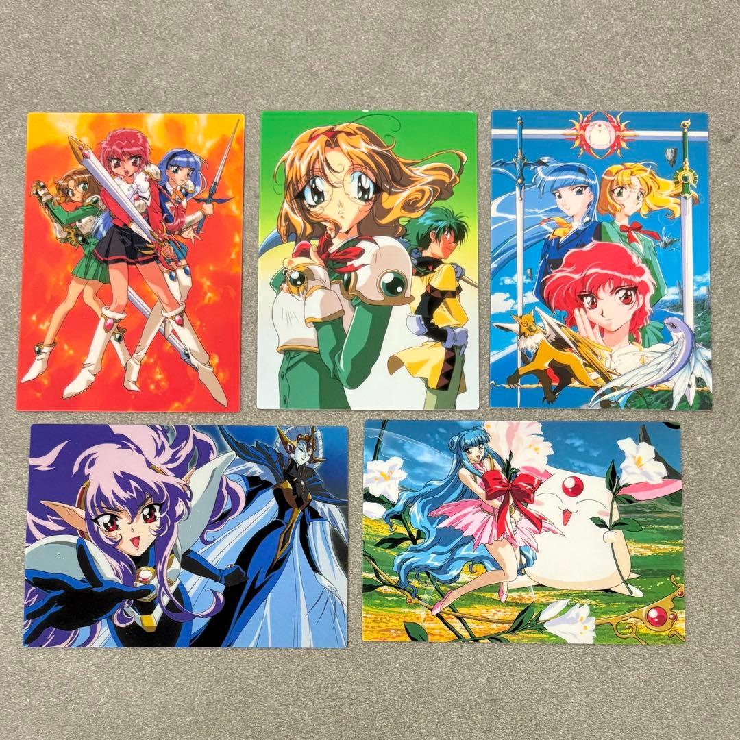 トミー　魔法騎士レイアース　レアカード5種