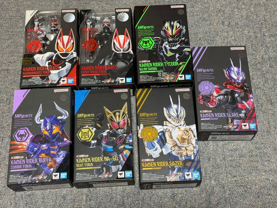 S.H.フィギュアーツ 仮面ライダーギーツ セット