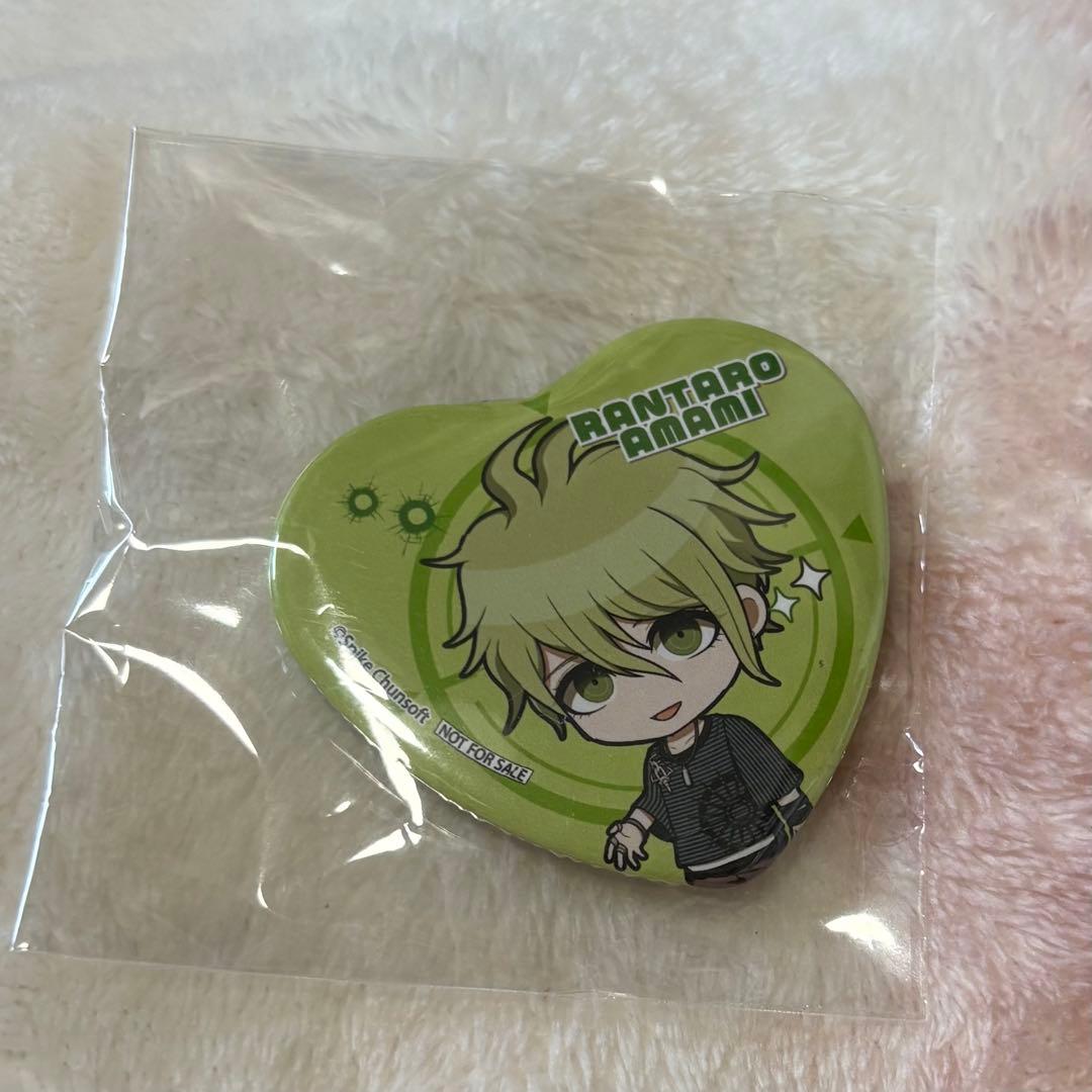ダンガンロンパ 天海蘭太郎 プリロール ハート型缶バッジ