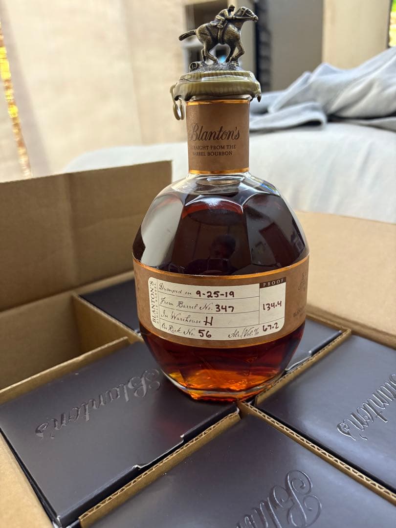 ブラントンフロムザバレル2019年　5本　アルコール67.2度