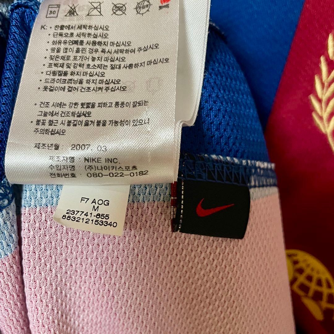 【正規品】ロナウジーニョ 10 カンプノウ50周年 バルセロナ ユニフォーム L