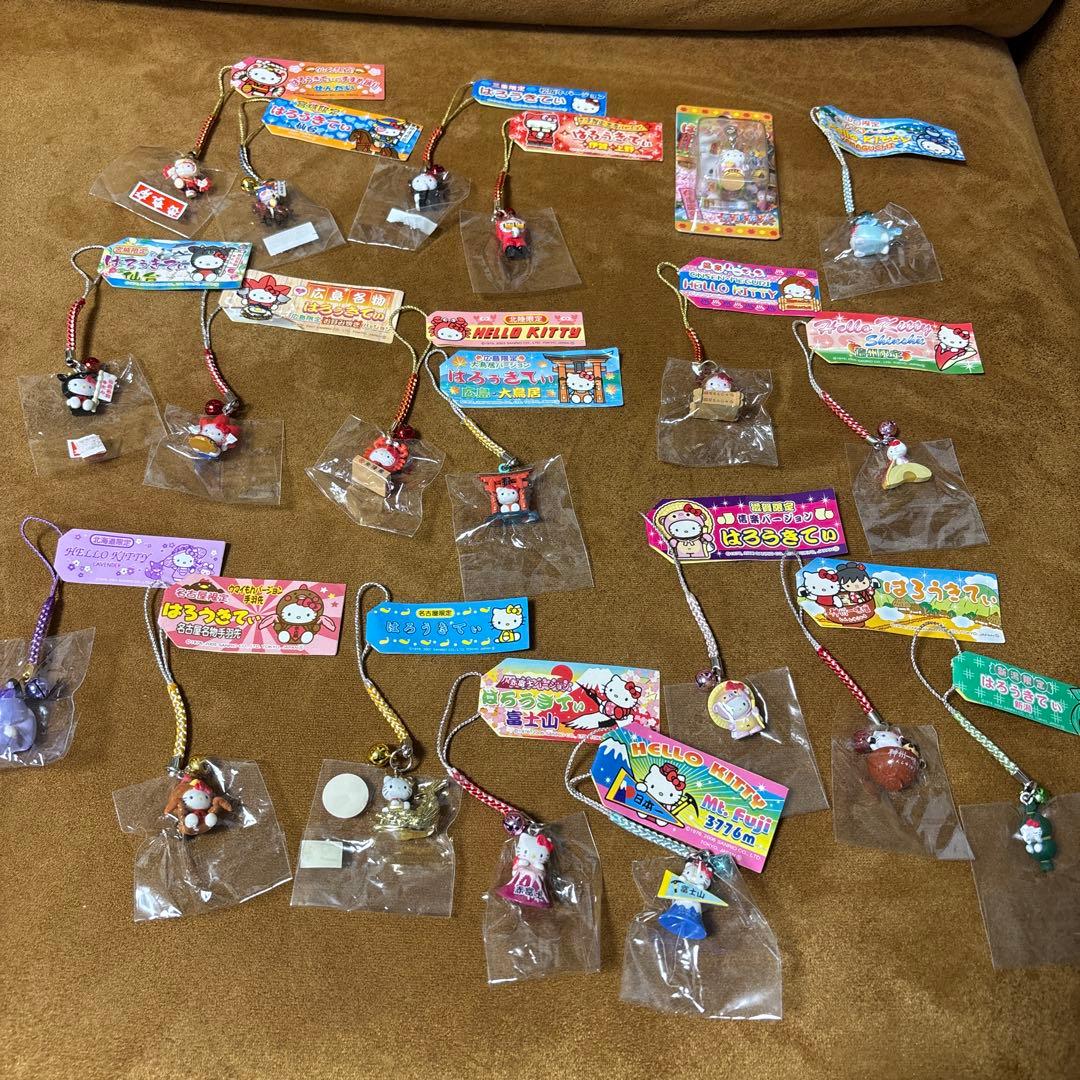 合*3様 ご当地 ハローキティ根付 まとめて20個