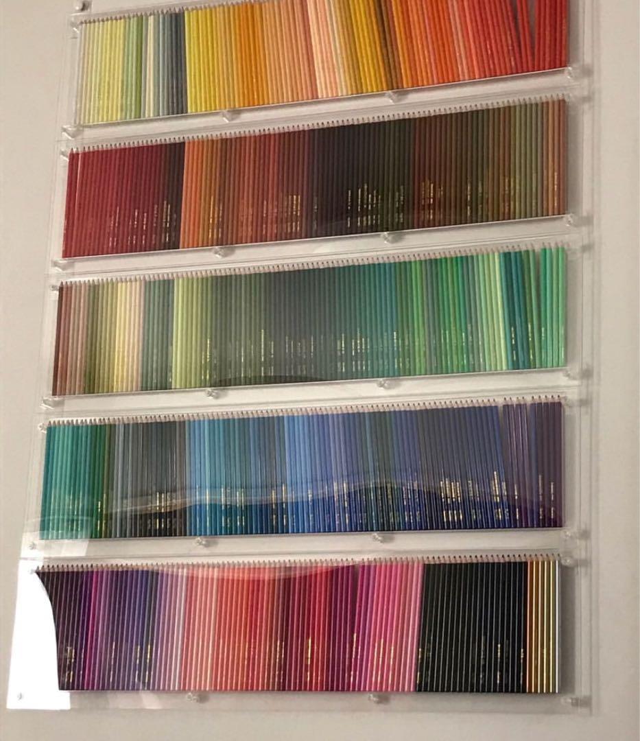 500色色鉛筆　全色　アクリルケースセット
