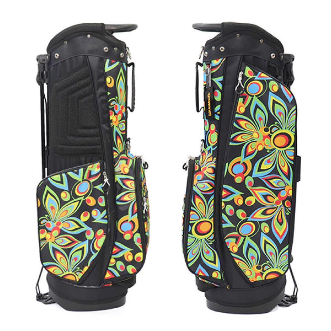 【新品】ラウドマウス キャディバッグ 8.5型 シャガデリックブラック 020