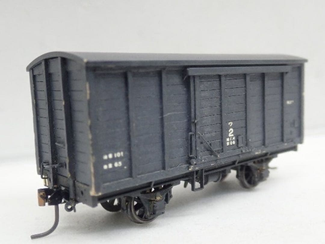 HOj 12mm モデルワーゲン/木造有蓋貨車ワ　キット組み完成品