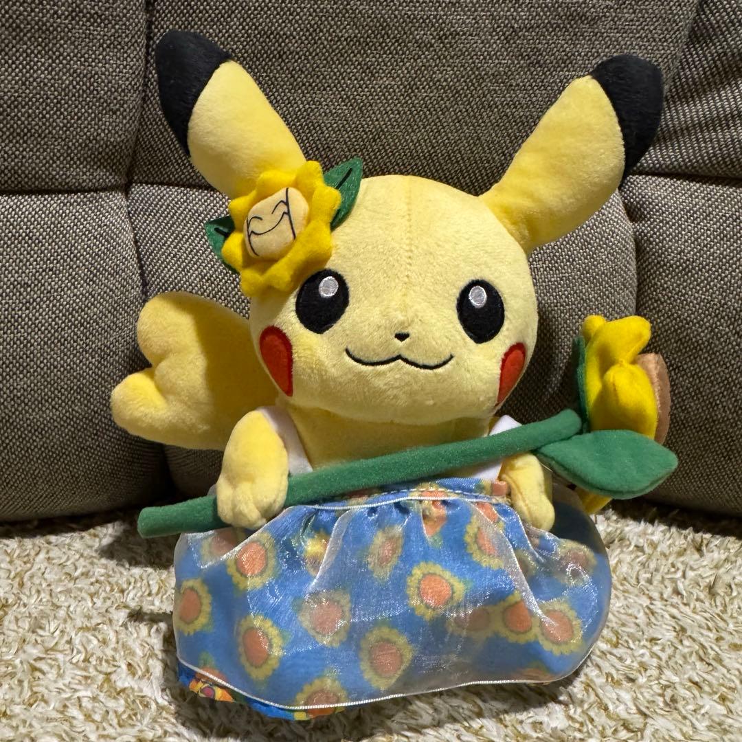 Pokémon Summer Lifeサマーライフ ピカチュウ　メス　ぬいぐるみ