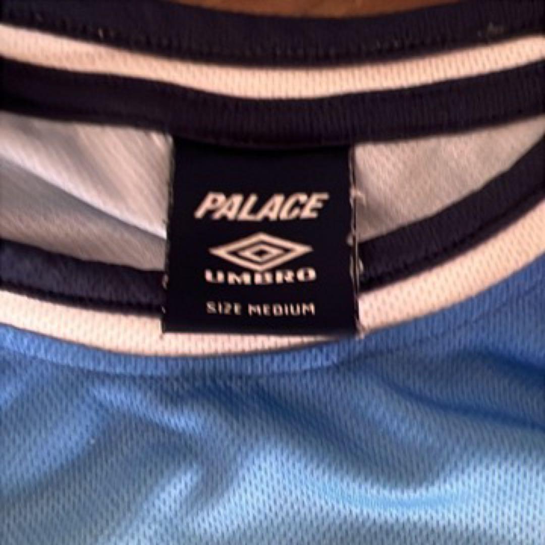ウェア PALACE UMBRO AWAY SHIRT DREAM SKY size M