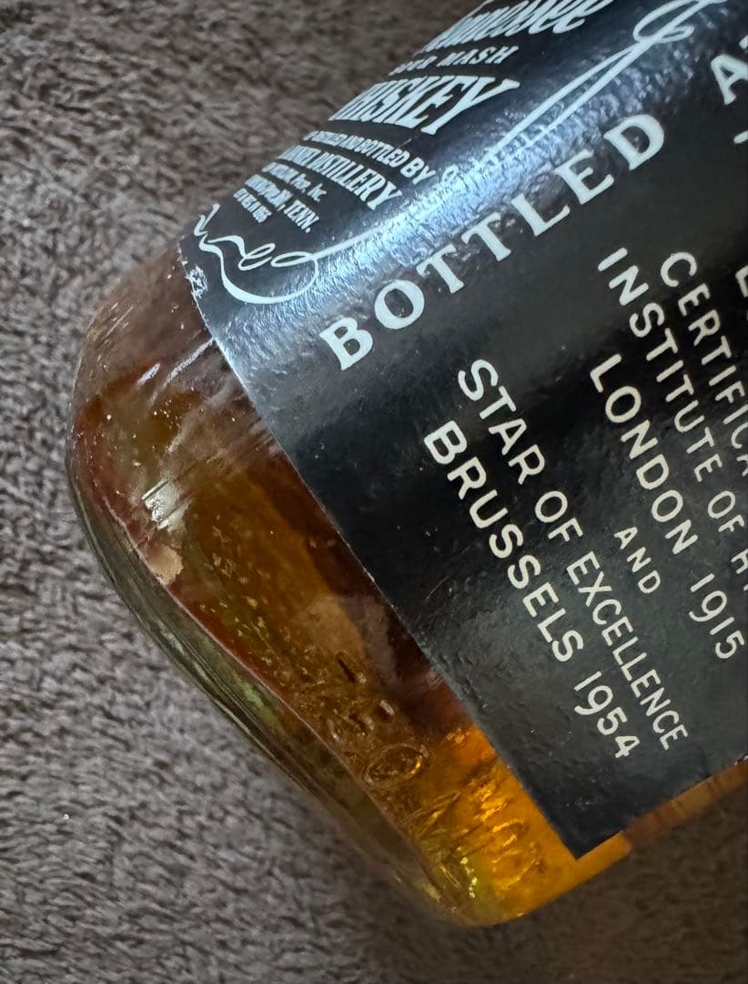 古酒　ジャックダニエル　1979 税関スタンプ　未開栓　ウイスキー